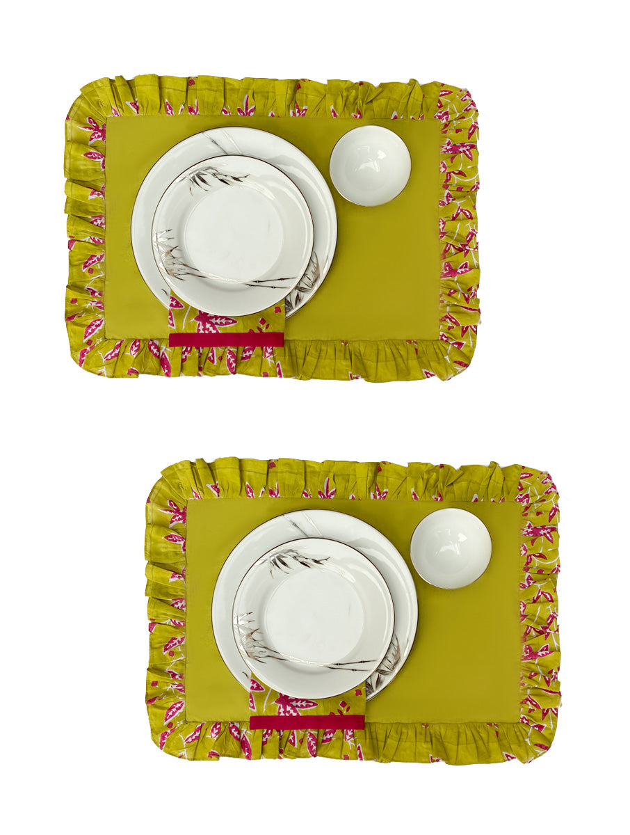 Amaira Frill Table Placemats